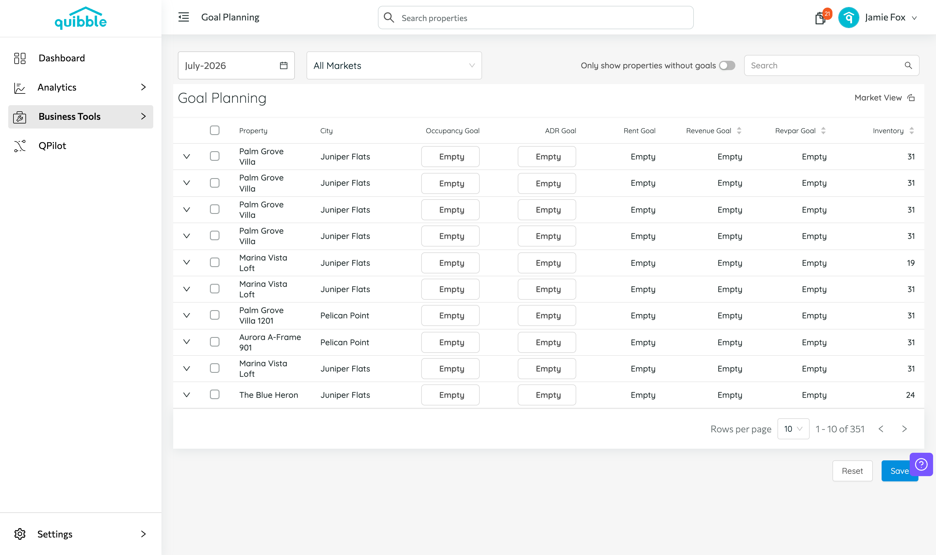 Goal Planning — step 2