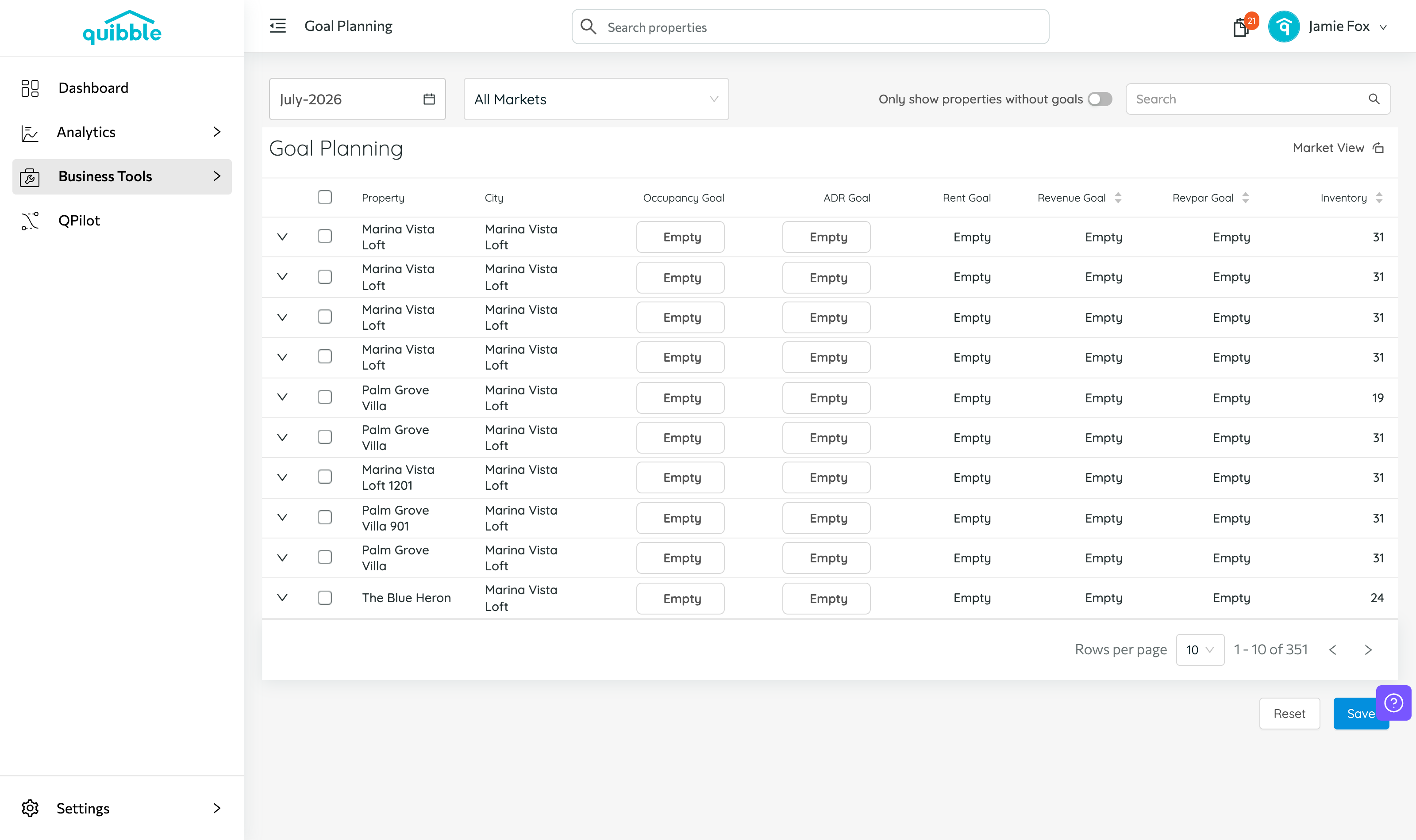 Goal Planning — step 3