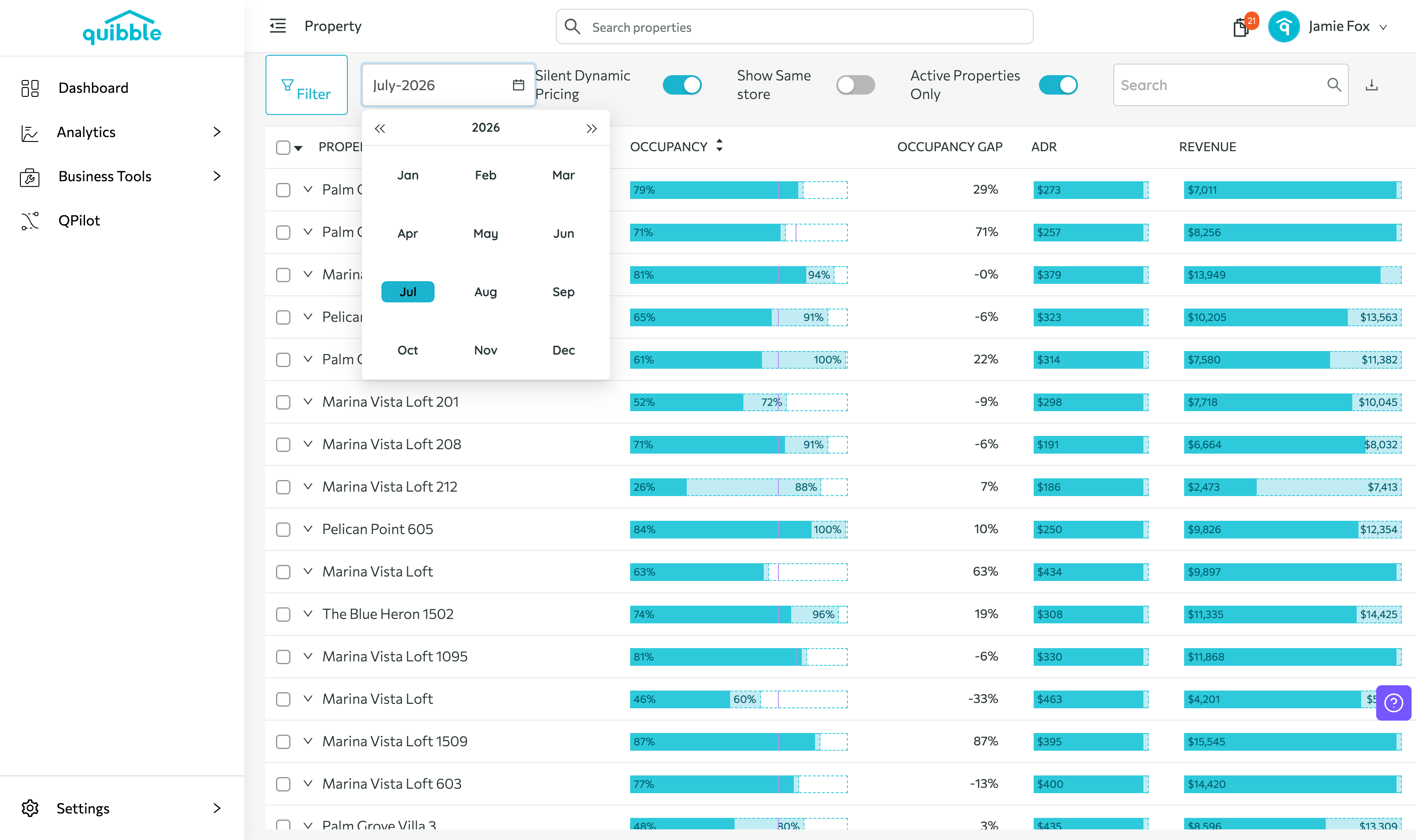 How to download Property Key Metrics — step 4