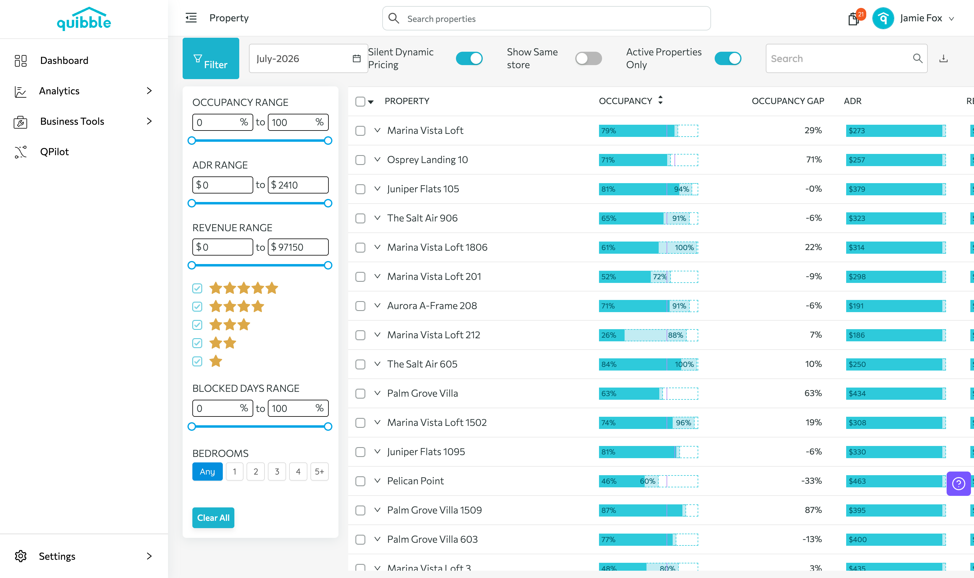 How to download Property Key Metrics — step 5