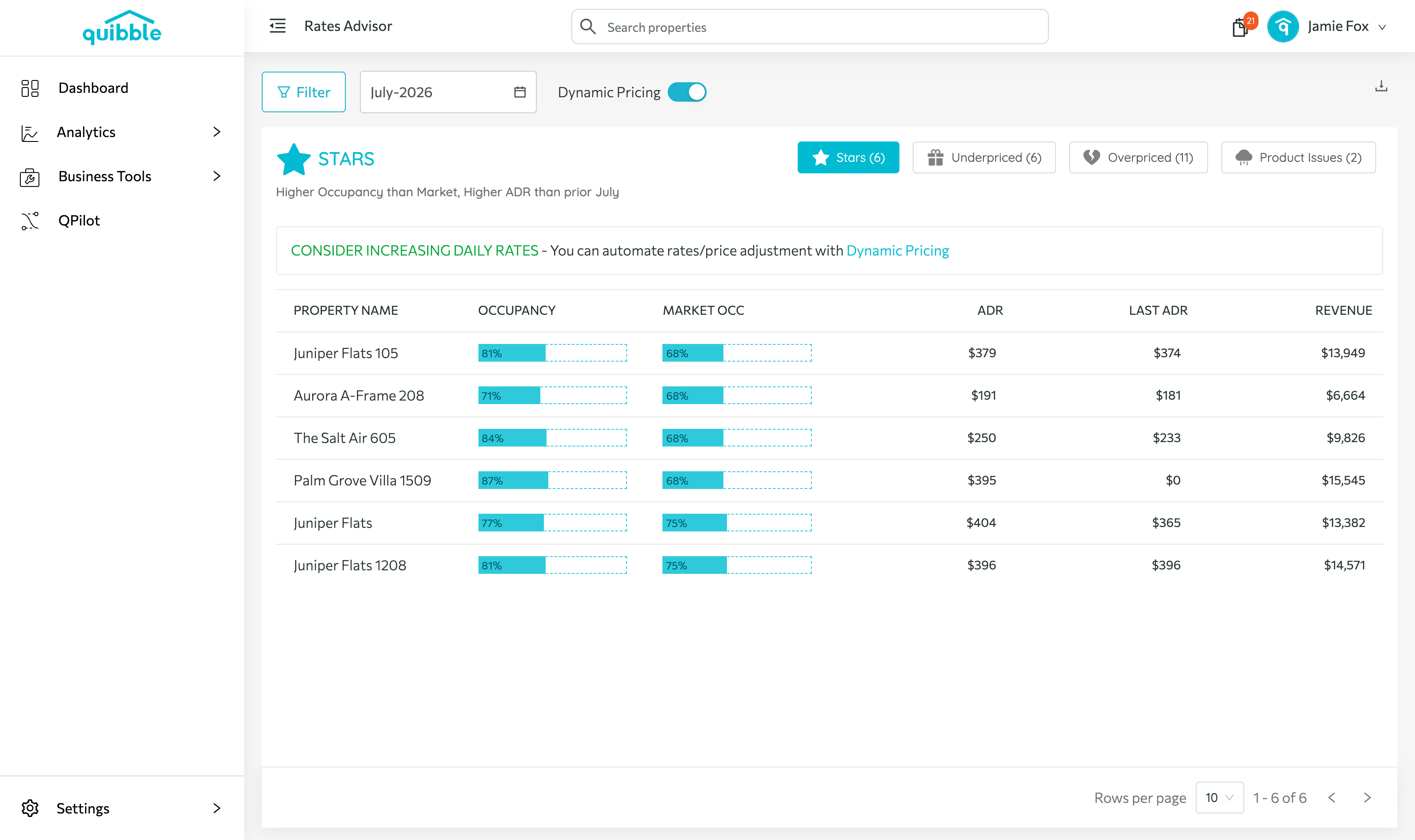 What is Rates Advisor and how do I use it? — step 3