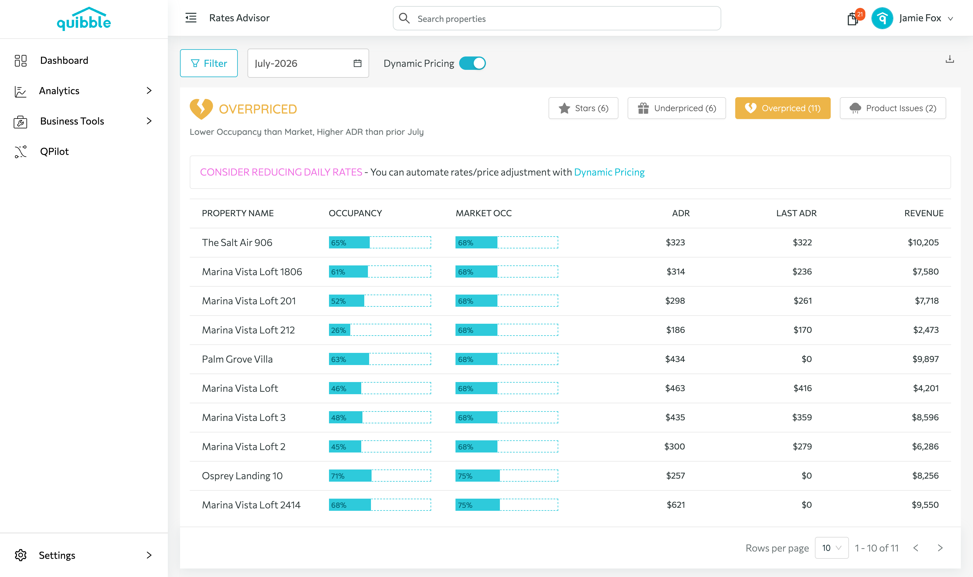 What is Rates Advisor and how do I use it? — step 4