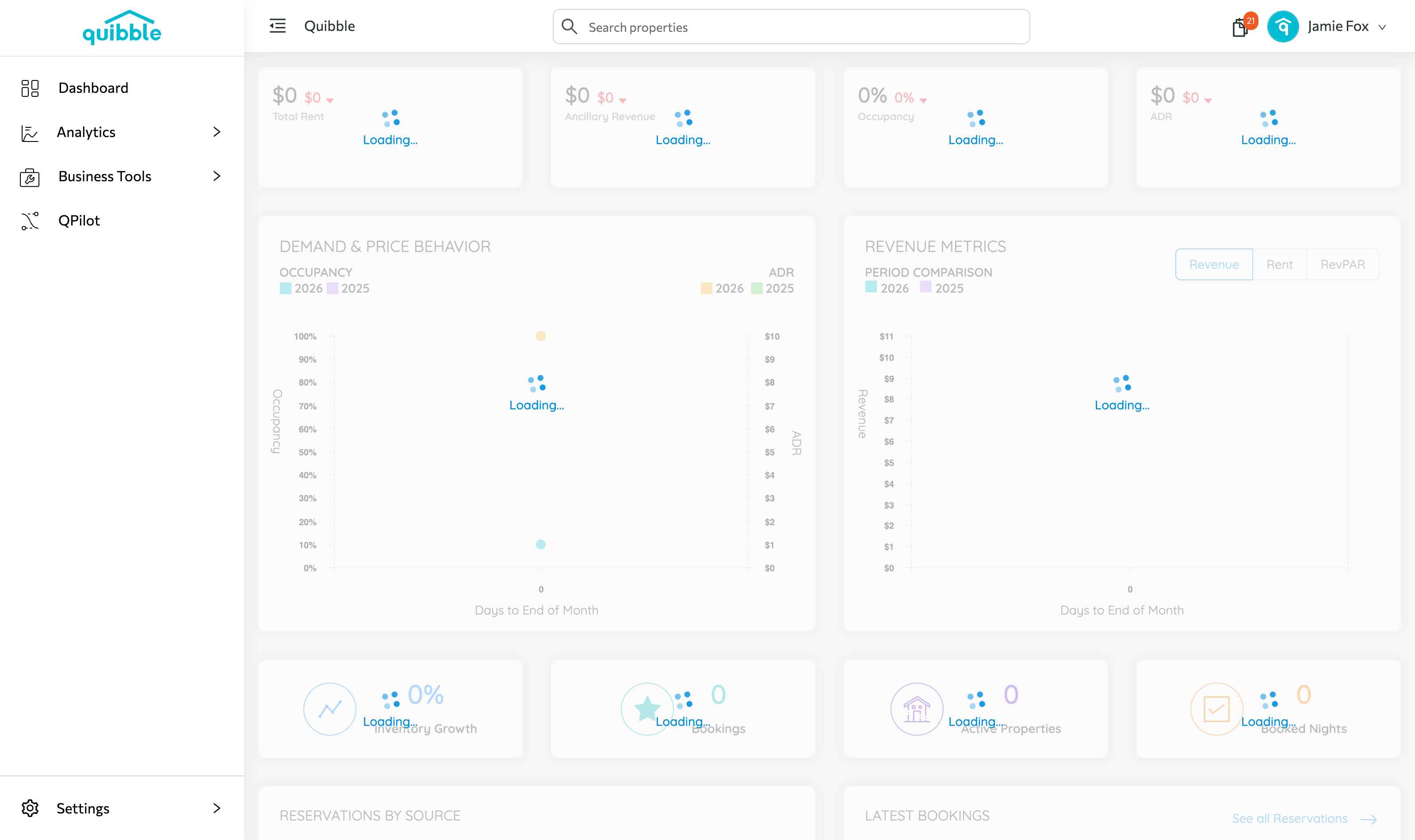 Using filters on the Insights page — step 2