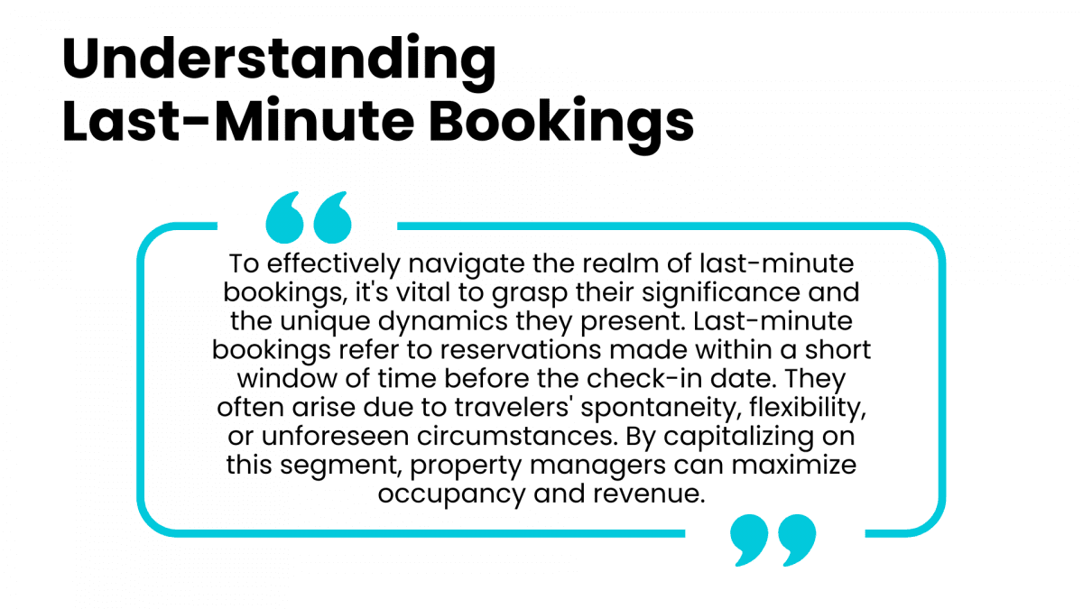 Leveraging Discounts for Last-Minute Bookings