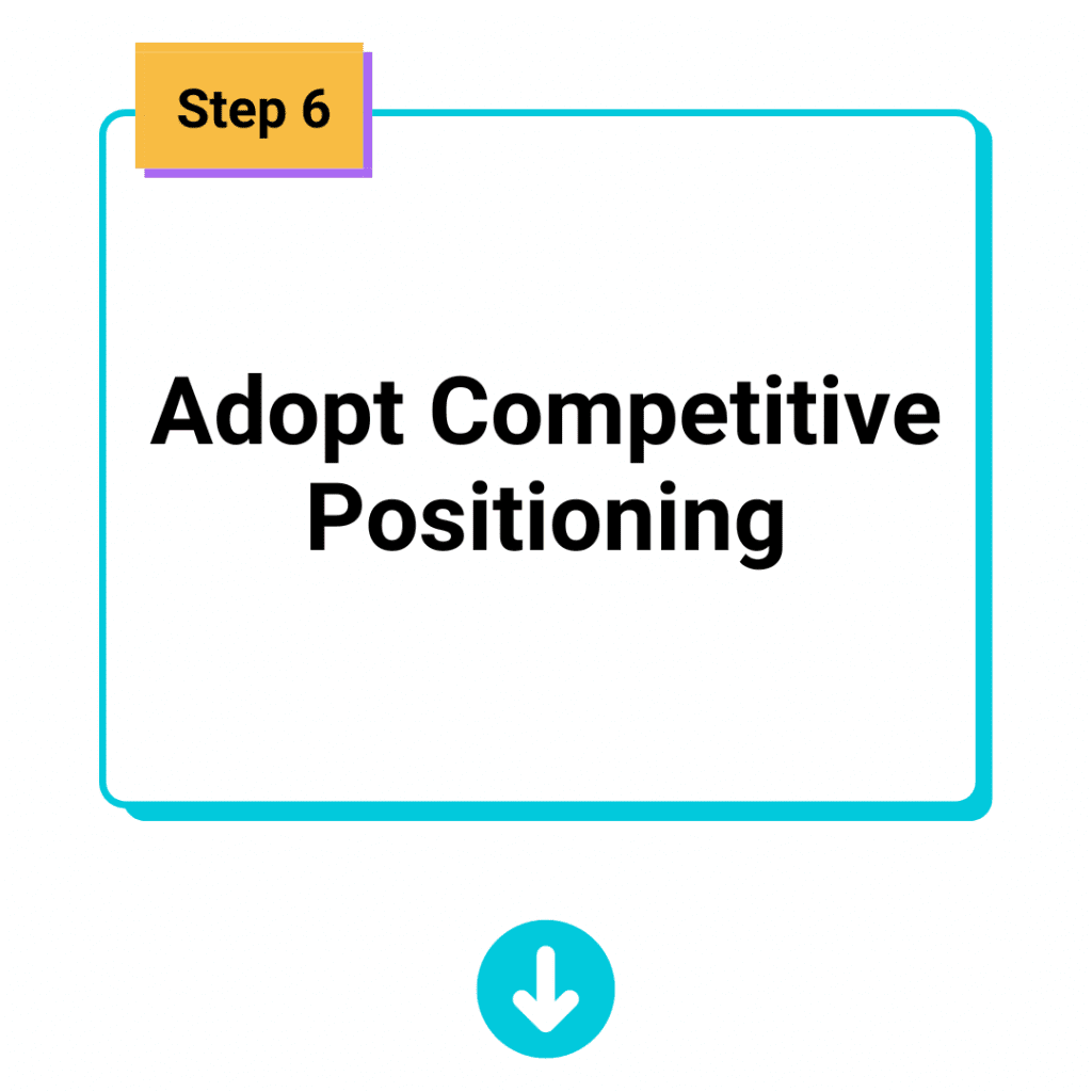 Adopt Competitive Positioning