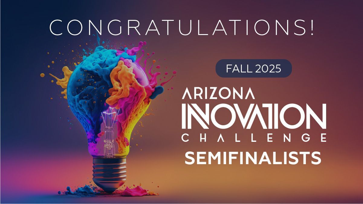 arizona innovation challenge semifinalists promo poster